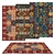 Versatile Rug Set - 6 Designs 3D model small image 1