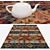 Versatile Rug Set - 6 Designs 3D model small image 3