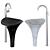 Title: Elegant Porcelain Pedestal Sink 3D model small image 1