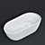 Luxury Noken Liem Bathtub 3D model small image 6