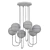 Modern Gary Ceiling Lamp 3D model small image 2