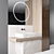 Title: Bathroom Mirror Console Set 3D model small image 6