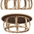 Anguilla Rattan Coffee Table: Authentic Design and Quality 3D model small image 2