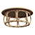 Anguilla Rattan Coffee Table: Authentic Design and Quality 3D model small image 5