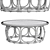 Anguilla Rattan Coffee Table: Authentic Design and Quality 3D model small image 6