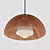 Organic Bamboo Pendant Lamp 3D model small image 2