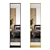Reflective Elegance: Rectangular Floor Mirror 3D model small image 1