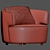 Elain Armchair: Elegance Redefined 3D model small image 3