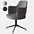 Modern Colette Office Chair by Baxter 3D model small image 1