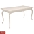 Edward Extendable Ivory Dining Table 3D model small image 5