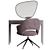 Roma Furman Dressing Table & Armchair Set 3D model small image 2