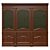 Wooden Panel Wallpaper Set 3D model small image 3