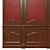Wooden Panel Wallpaper Set 3D model small image 5