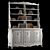 Elegant Roberto Giovannini Bookcase 3D model small image 2