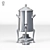 Metal Coffee Dispenser 3D model small image 2