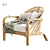 Edgewater Lounge Chair: Stylish and Comfortable Seating 3D model small image 1