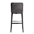 Modern Aspen Barstool: Stylish and Comfortable 3D model small image 3