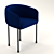 Adea Master 80 Bonnet Chair 3D model small image 3