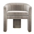 Elegant Eichholtz Pebbles Chair: Three-Legged Luxury 3D model small image 3