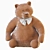 Cuddly Bear Plush Toy 3D model small image 18