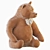 Cuddly Bear Plush Toy 3D model small image 28