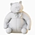 Cuddly Bear Plush Toy 3D model small image 33