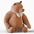 Cuddly Bear Plush Toy 3D model small image 50