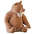 Cuddly Bear Plush Toy 3D model small image 57