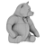 Cuddly Bear Plush Toy 3D model small image 63