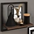 Elegant Decor Set: Vases, Bookends & Candle Holders 3D model small image 2