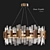 Elegant Crystal Chandelier 3D model small image 1