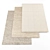 Modern High-Resolution Carpets (4-Pack) 3D model small image 1