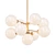 Mid-Century Sputnik Chandelier 3D model small image 1