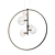 Modern Glass Pendant Chandelier 3D model small image 1