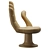 Pedro Friedeberg Hand Chair: Unique and Stylish Seating Solution 3D model small image 3