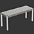 Contemporary Betty Bench for Artilleriet 3D model small image 4