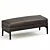 Contemporary Upholstered Bench: VOLAGE EX-S NIGHT by Cassina 3D model small image 1