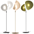 Elegant Manta Floor Lamp 3D model small image 4