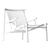 Sleek Samurai Armchair 3D model small image 5