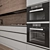 Modern Wood and Gray Kitchen 48 3D model small image 4