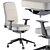 ErgoFlex Office Chair Set 3D model small image 2