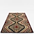 Versatile Set of 6 Rugs 3D model small image 5