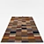 Versatile Set of 6 Rugs 3D model small image 5