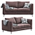 Modern Loft Sofa: Stylish and Comfortable 3D model small image 2