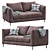 Modern Loft Sofa: Stylish and Comfortable 3D model small image 7