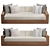 Elegant Marbella Teak Collection 3D model small image 2