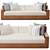 Elegant Marbella Teak Collection 3D model small image 7