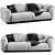 Modern Croatian Sofa 3D model small image 1