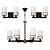 Elegant Pendant Chandelier: Lightstar Cero 3D model small image 1