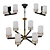 Elegant Pendant Chandelier: Lightstar Cero 3D model small image 2